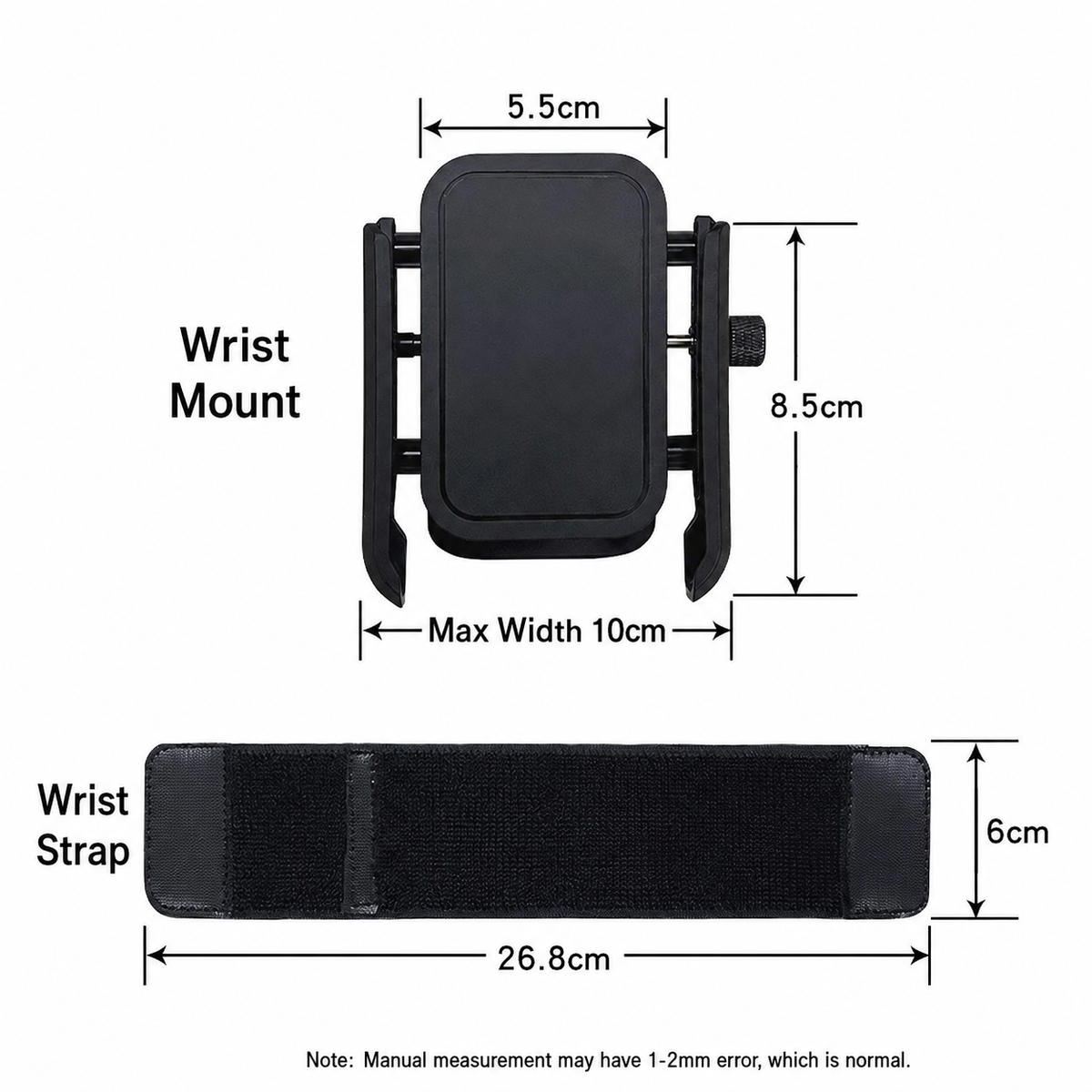 360° Rotating Wrist & Arm Phone Holder – Hands-Free Sports Mount