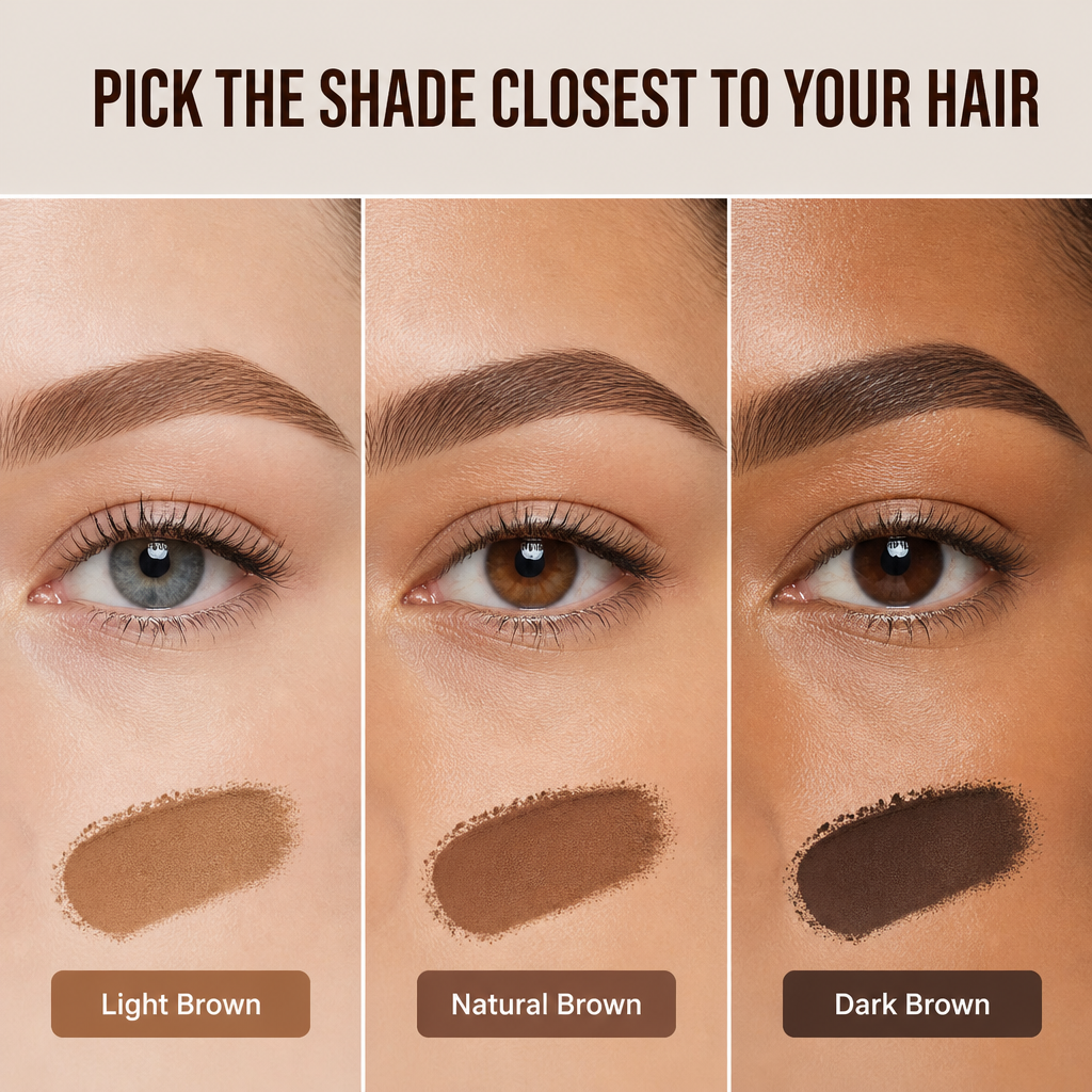 BrowLuxe™ — Stamp, Shape & Fade Even Brows in Under a Minute