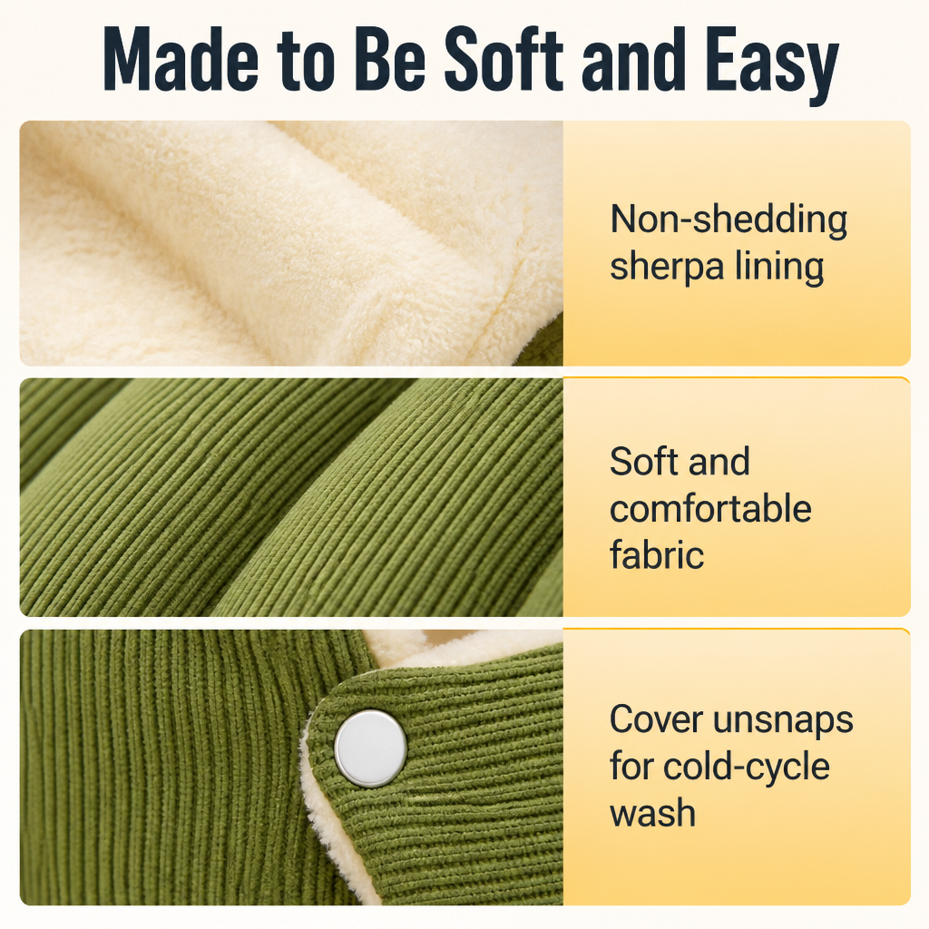 FurHaven™ — Wrap Her in a Self-Warming Den She'll Claim All Winter