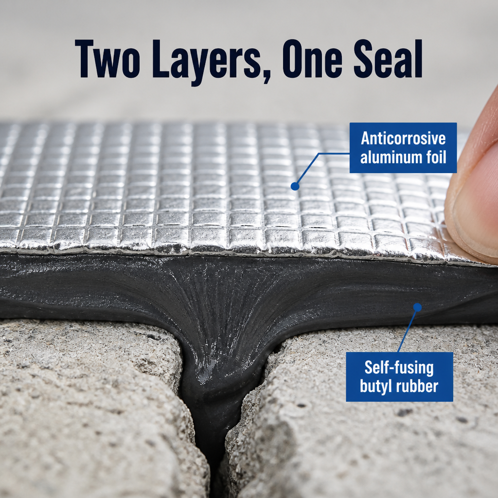 ArmorSeal — Stop Roof, Gutter & Pipe Leaks Cold In One Peel