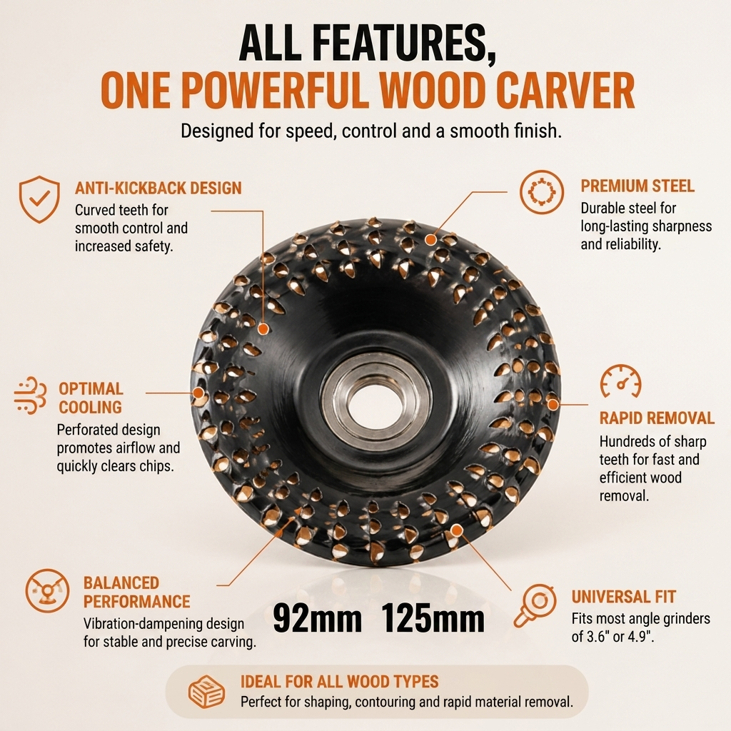 SculptPro — Unleash Lightning-Fast, Flawless Wood Carving Every Time