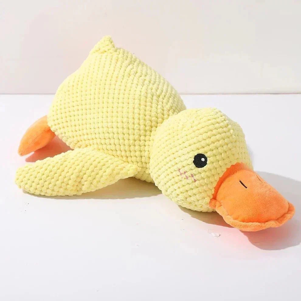 Interactive Dog Toy Duck with Quacking Sound for Pets