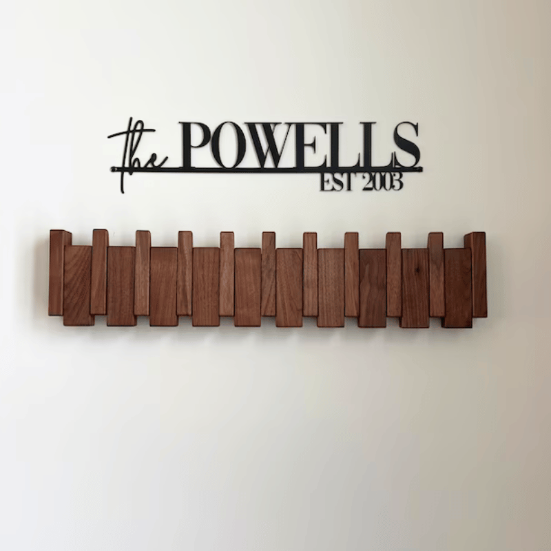 ChordRack - Wooden Wall Hook for Stylish Instrument & Gear Storage