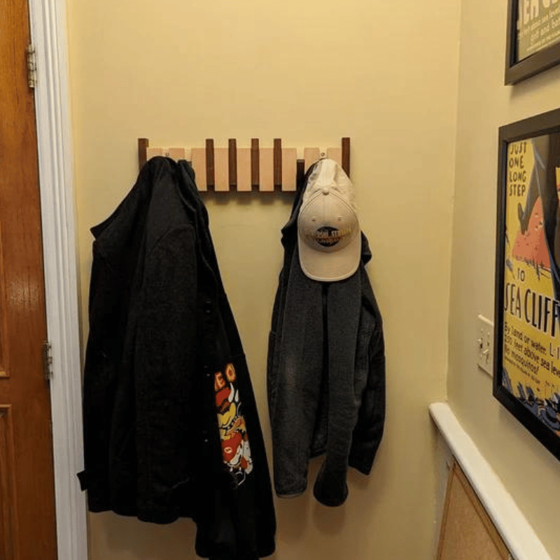 ChordRack - Wooden Wall Hook for Stylish Instrument & Gear Storage