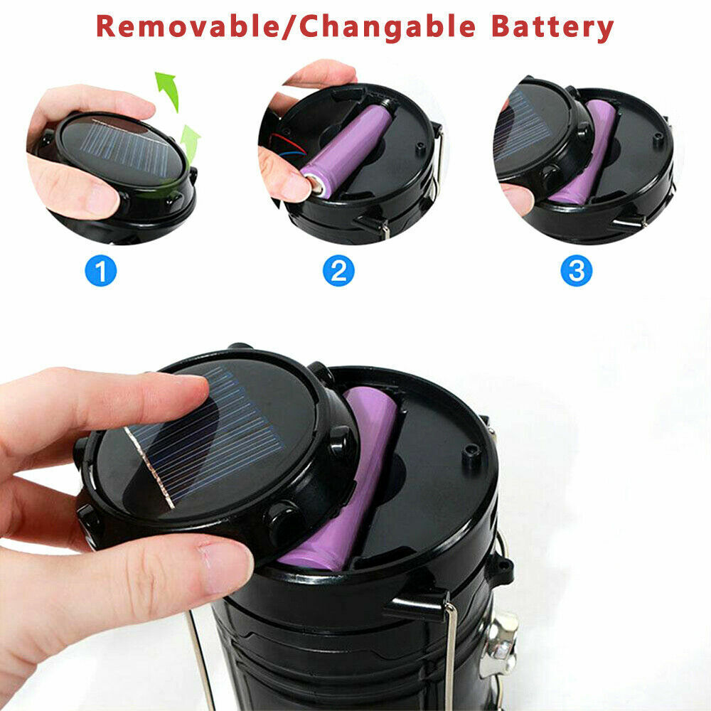 LED Camping Lantern – Collapsible and Rechargeable Design