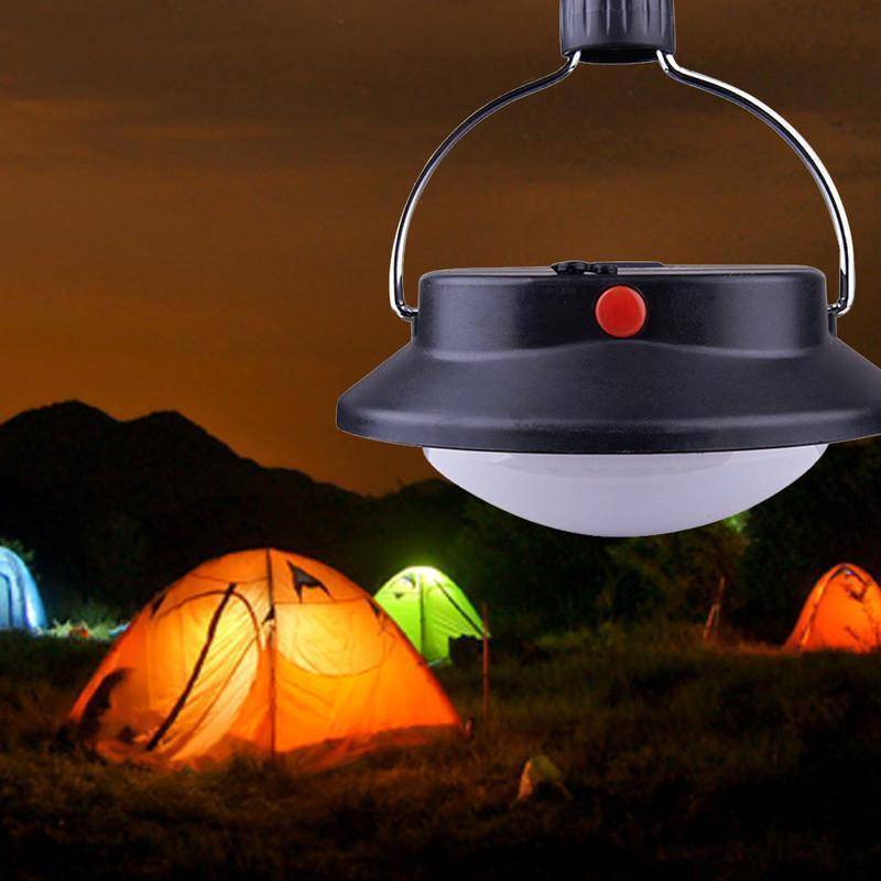 LED Lantern for Camping with Rechargeable Battery and Lampshade