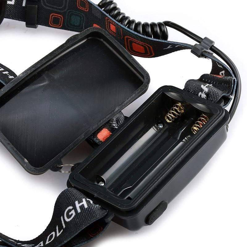LED Headlamp with Rechargeable Battery for Outdoor Use