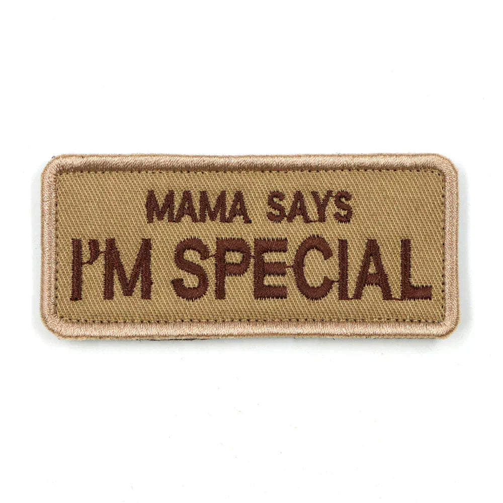 ID Badge Patches for Dog Harness - Hook and Loop Attachments