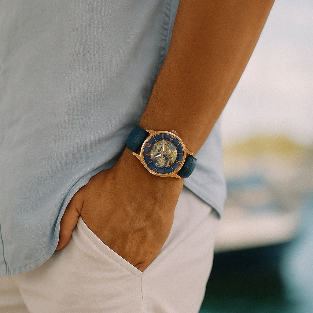 40mm Dial Automatic Stainless Steel Timepiece
