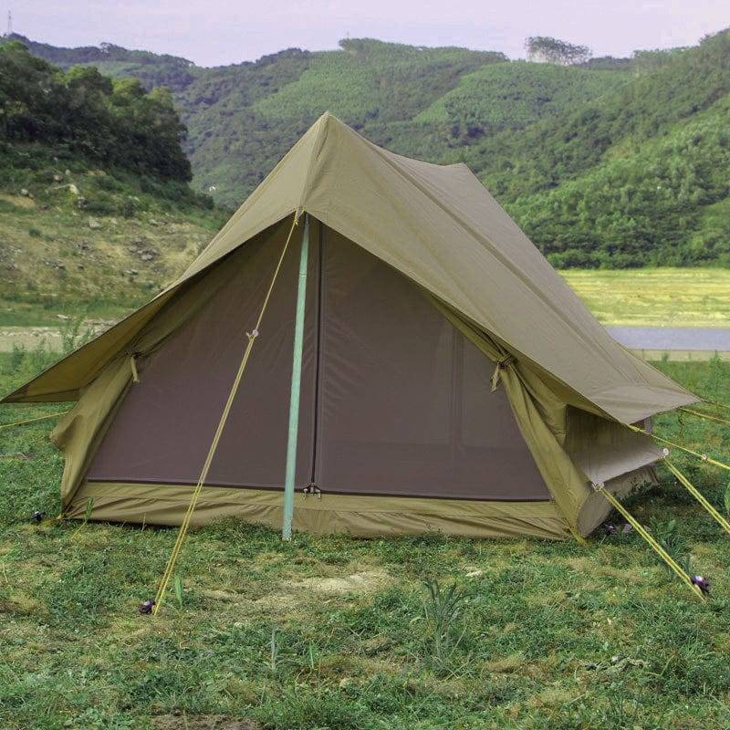 Green Dome Tent for Outdoor Camping – Retro Style