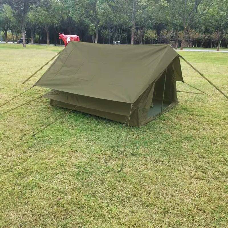 Green Dome Tent for Outdoor Camping – Retro Style