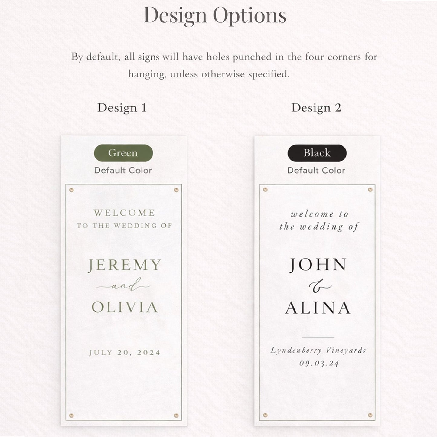 Fabric Wedding Welcome Sign Modern Wedding Welcome Sign
