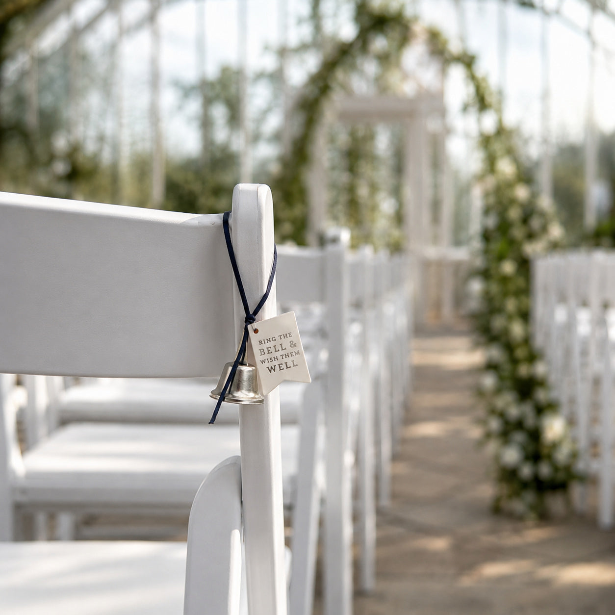 Ring the Bell & Wish Them Well Wedding Bells – 50 Piece Set