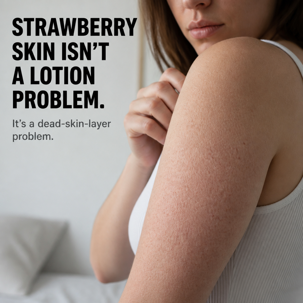 LumaSilk™ — End Bumpy Arms, Bacne, and Strawberry Skin in 90 Seconds