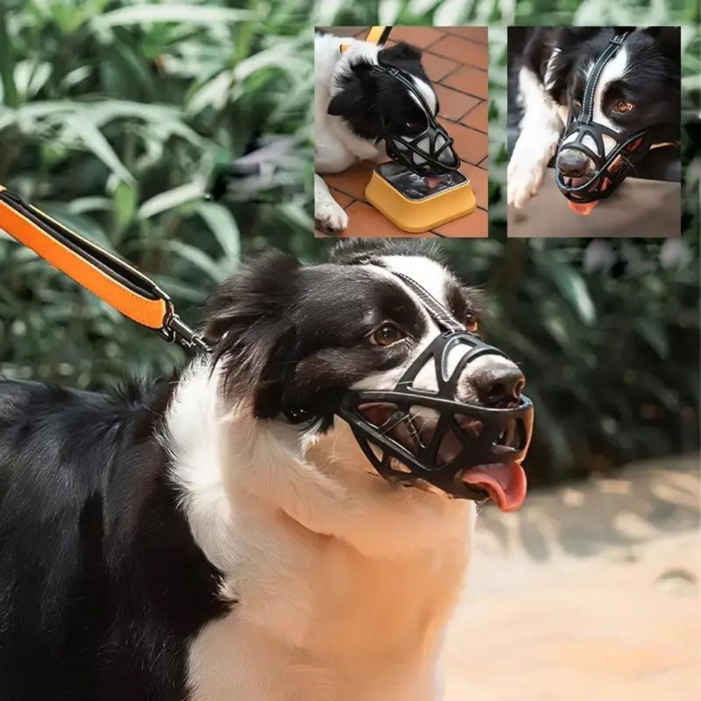 Breathable Dog Muzzle for Barking and Biting Control