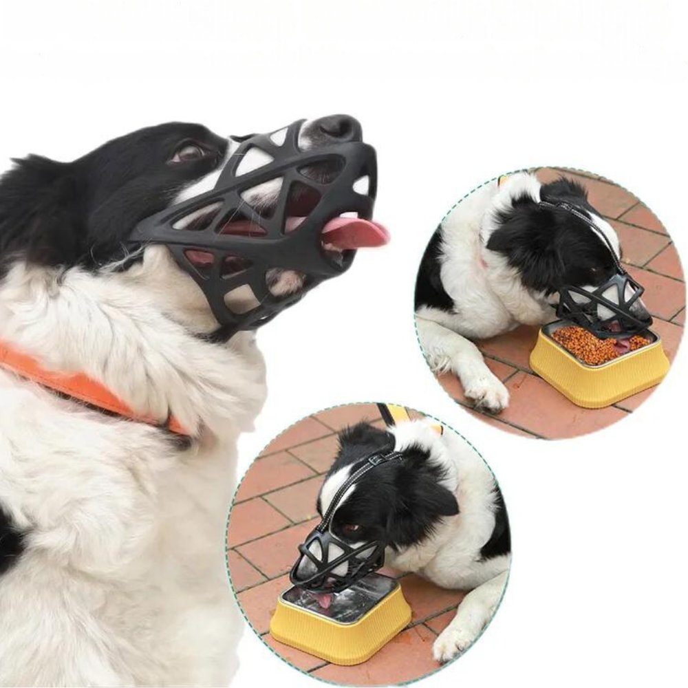 Breathable Dog Muzzle for Barking and Biting Control