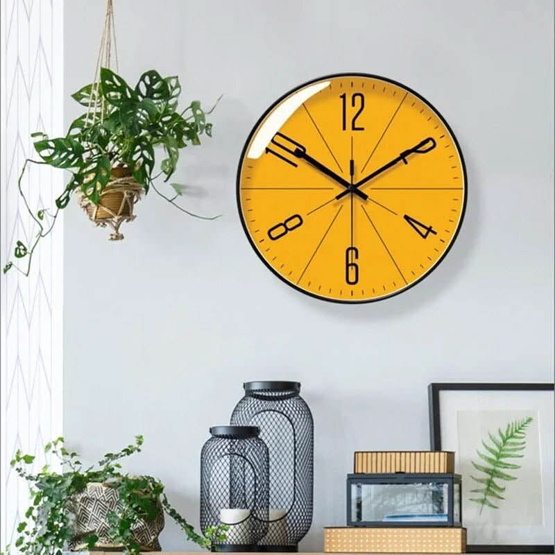 Minimalist Design Wall Clock for Quiet Environments