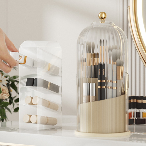 GlamSpin Organizer - Perfect Storage for Radiant Beauty Moments Daily
