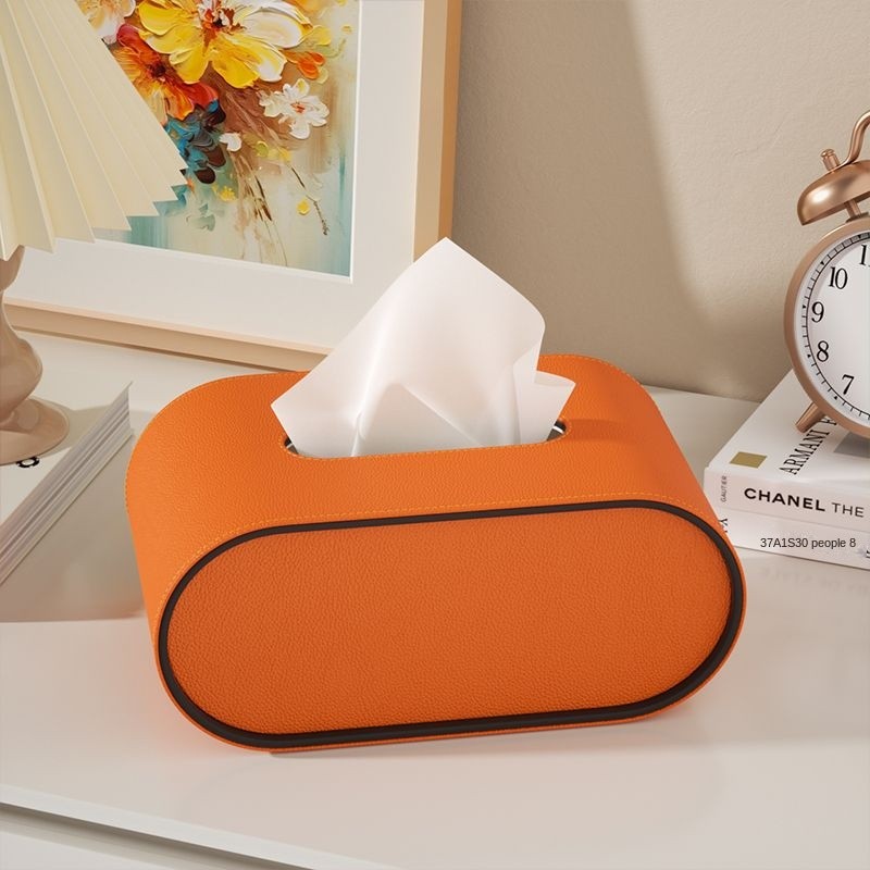 EliteLuxe - Leather Tissue Box Cover