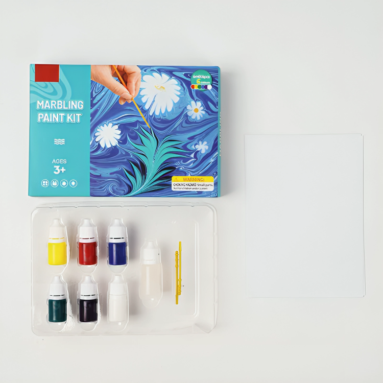 SwirlArt - Water Marbling Paint Kit for Creative Designs