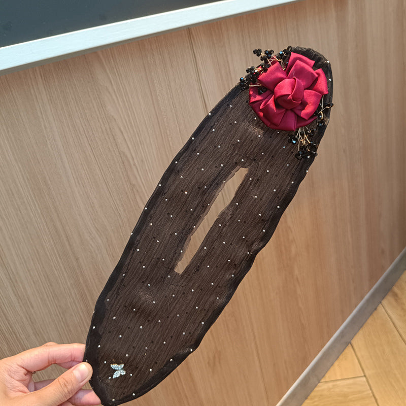 Bloomelle - Elegant Floral Hair Knot Accessories