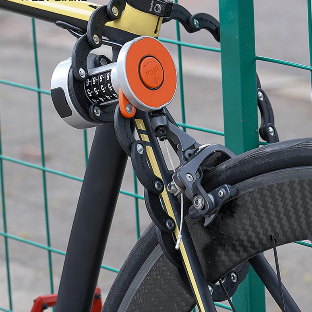 Fingerprint-Enabled Bicycle Lock