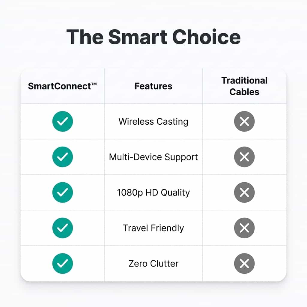 SmartConnect – Connect your smartphone to your TV