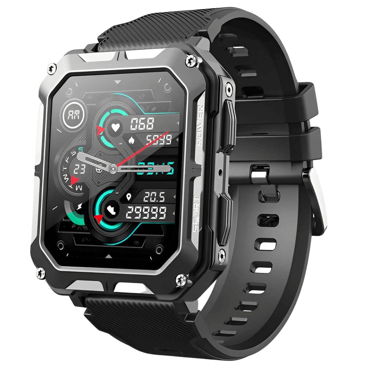Durable Smartwatch for Outdoor Activities – Versatile Wearable for Fitness and Daily Use