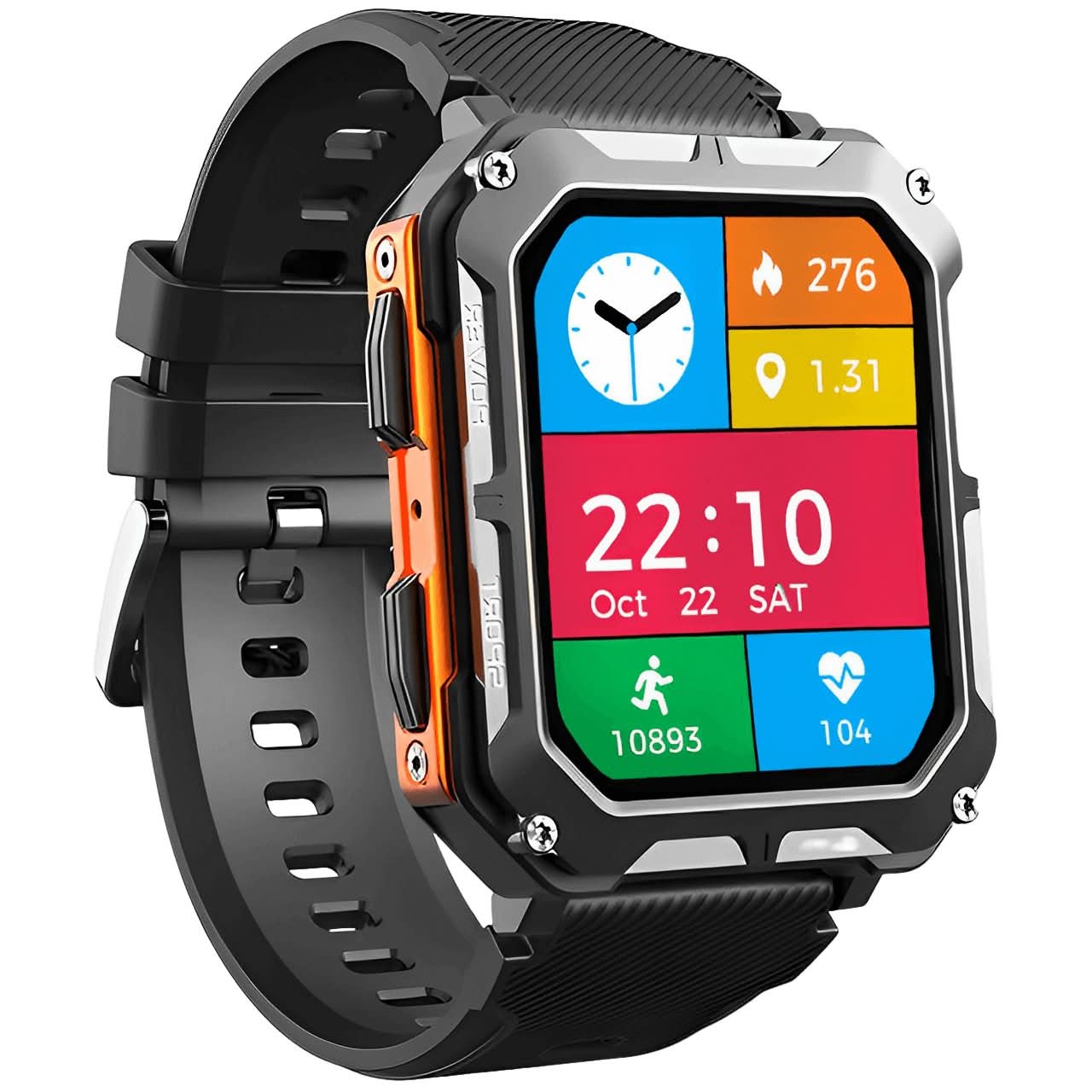 Durable Smartwatch for Outdoor Activities – Versatile Wearable for Fitness and Daily Use