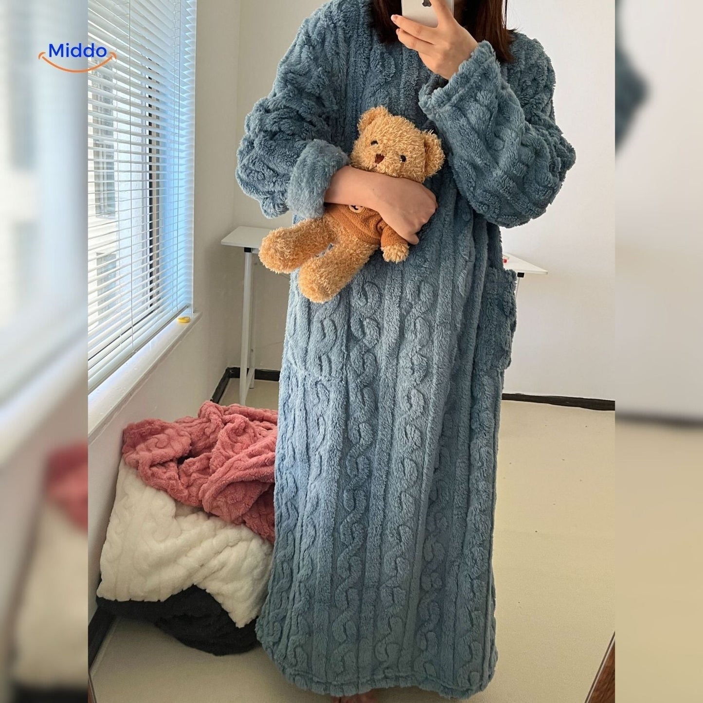 Cozy Blanket Dress – Experience Warmth, Move Freely, Enjoy Endless Comfort!