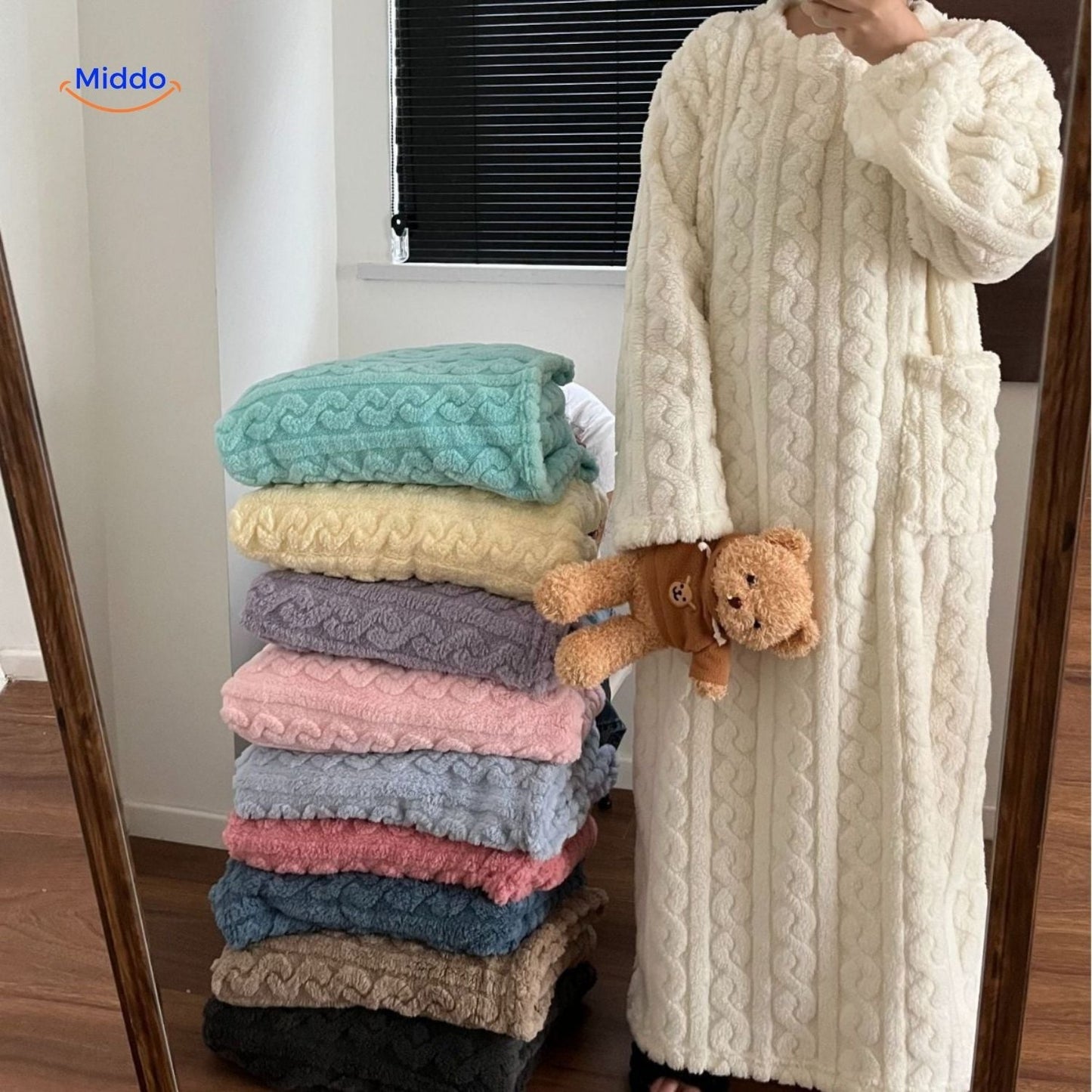 Cozy Blanket Dress – Experience Warmth, Move Freely, Enjoy Endless Comfort!