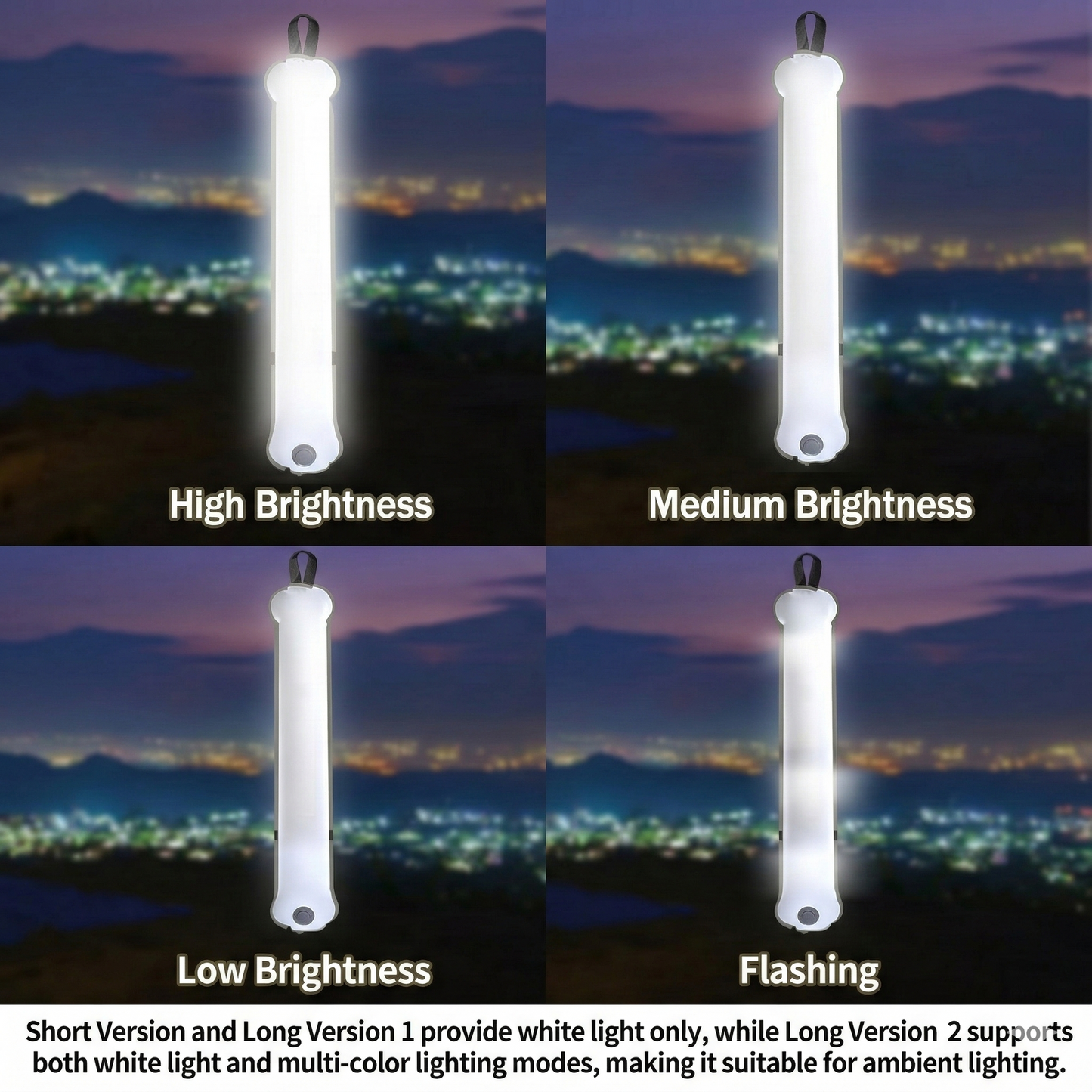 LED Waterproof Lantern for Camping - Inflatable Solar Light