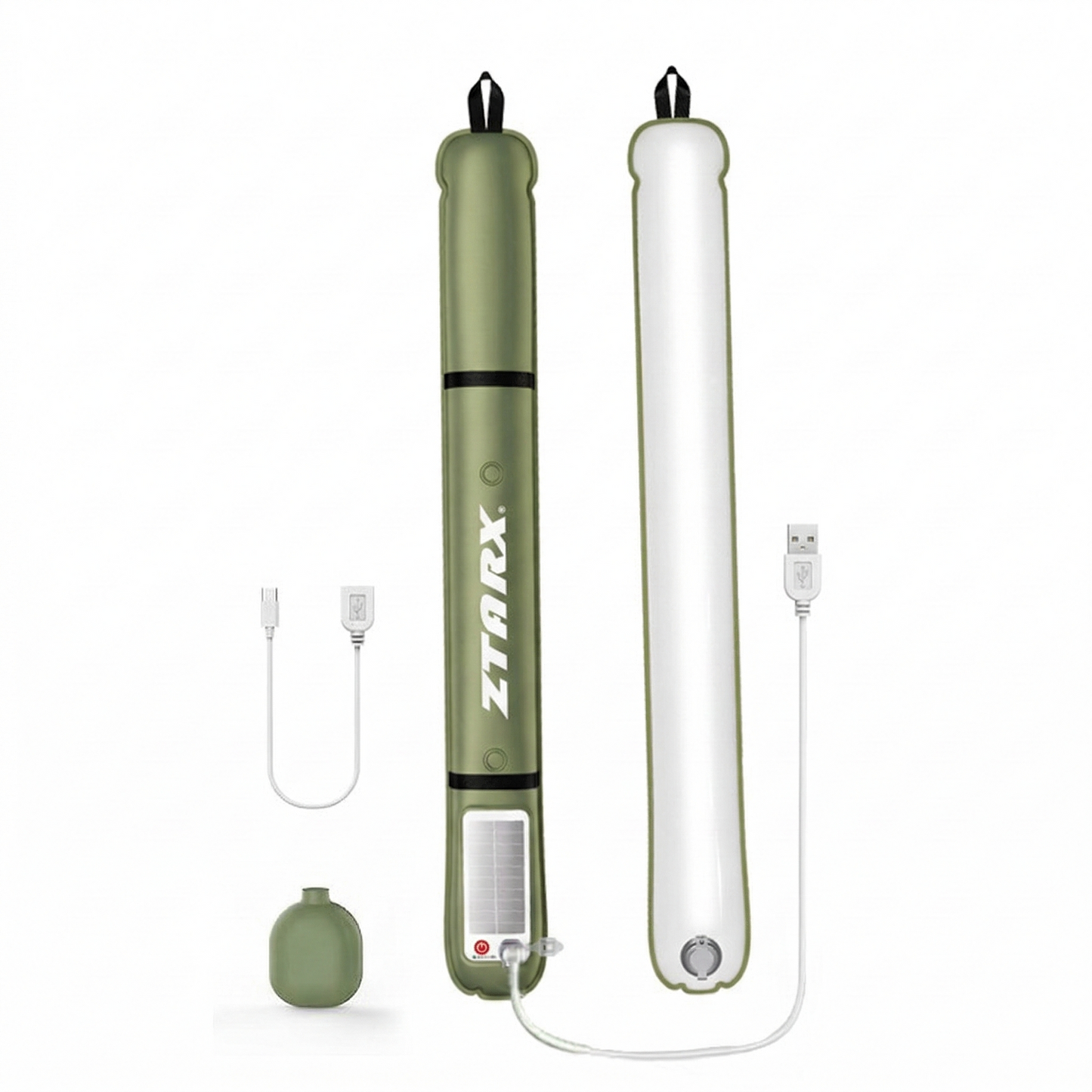 LED Waterproof Lantern for Camping - Inflatable Solar Light