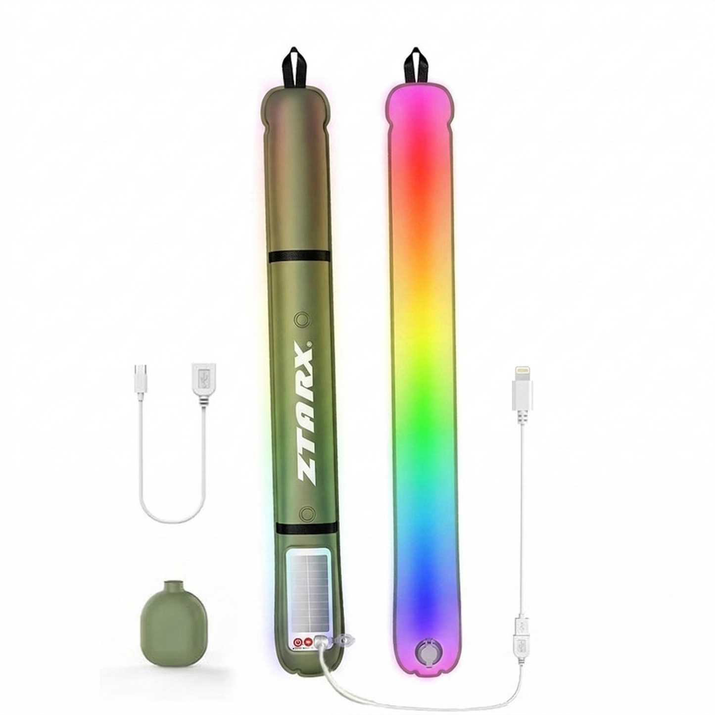 LED Waterproof Lantern for Camping - Inflatable Solar Light