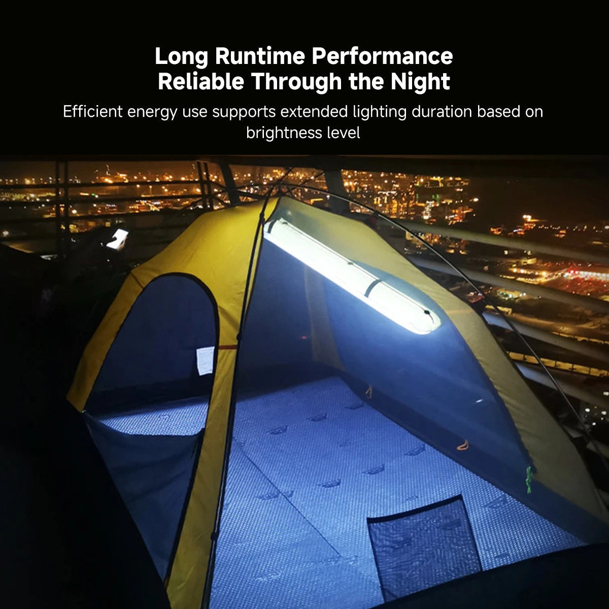 LED Waterproof Lantern for Camping - Inflatable Solar Light