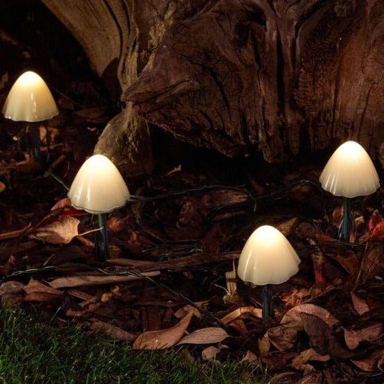 Solar Mushroom Garden Lights for Outdoor Landscape Decor