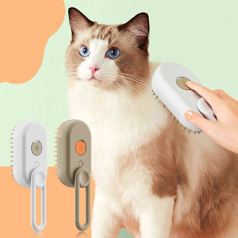 All-in-One Spray Dematting Massage Brush for Dogs & Cats