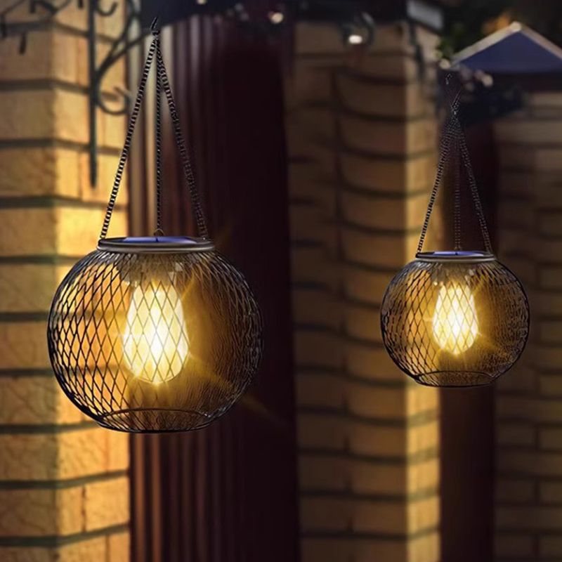 Metal Retro Sollyktor for Garden Use