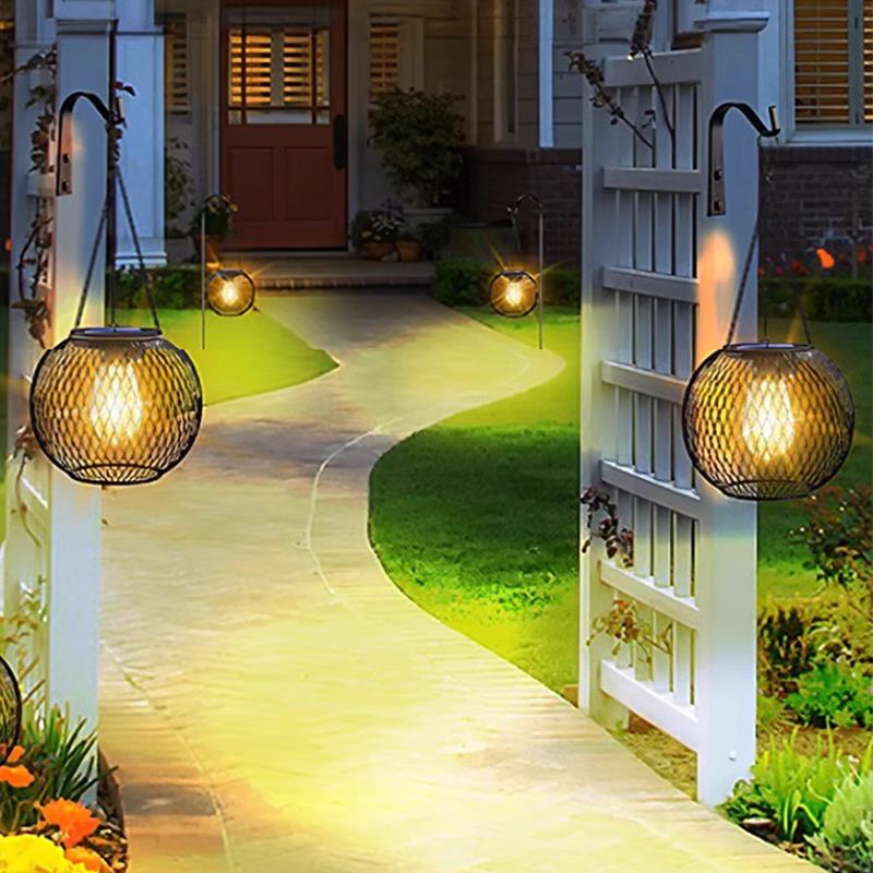 Metal Retro Sollyktor for Garden Use