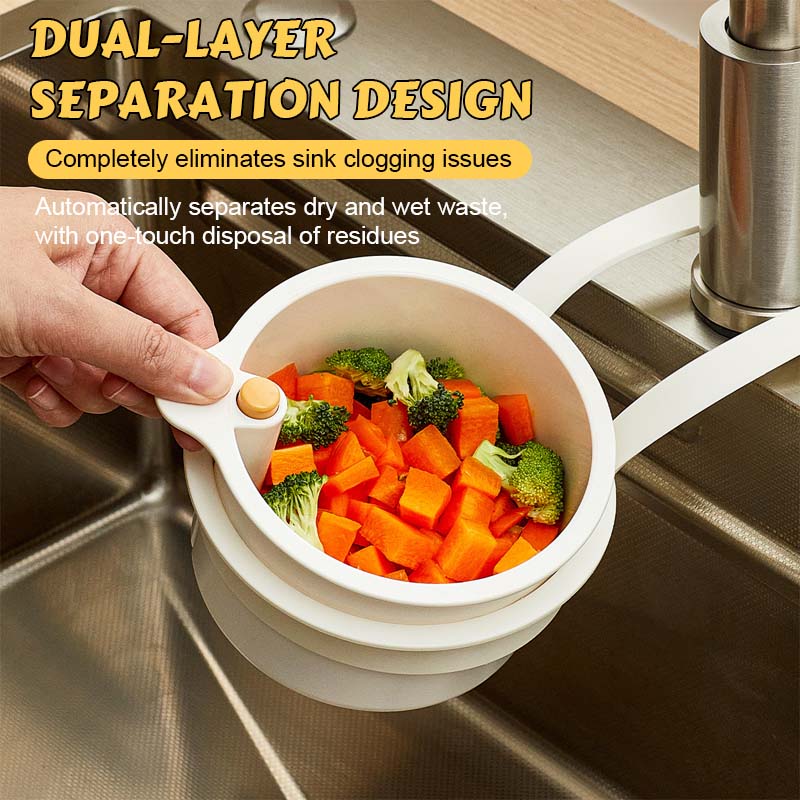SinkSage™ | Multifunctional Drip Basket for Clean SInks