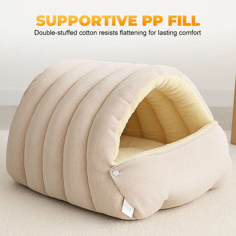 Foldable Fabric Storage Bin with Handles for Organization & Closet