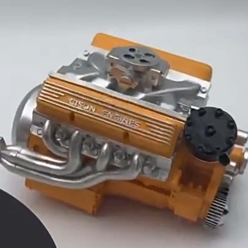 Gasoline OHV V8 Small-block Engine Model Kits