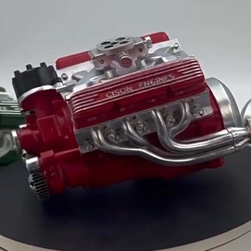 Gasoline OHV V8 Small-block Engine Model Kits