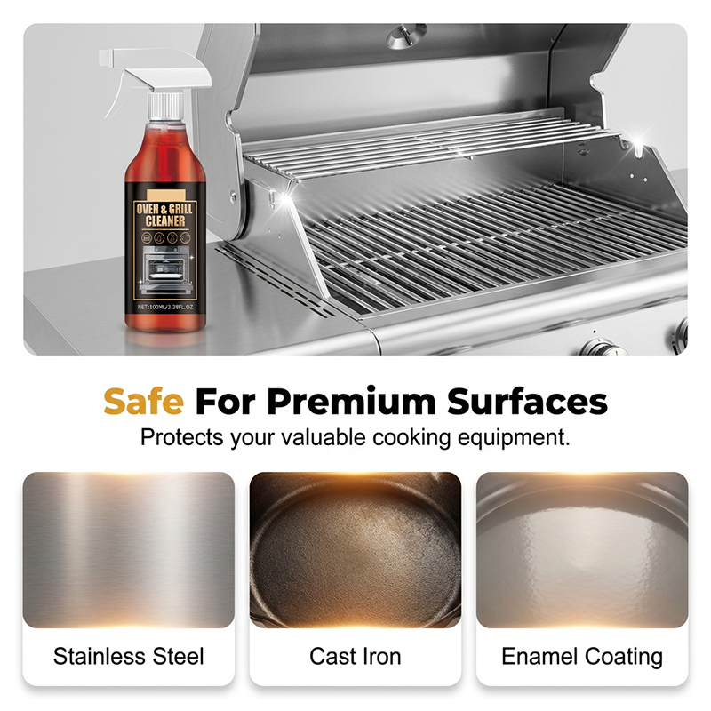 Grill Degreaser Spray – Powerful Grease Remover