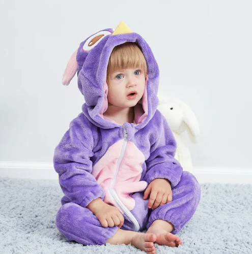 Cozy Fleece Jumpsuit for Infants
