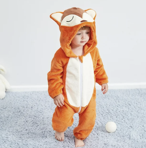 Cozy Fleece Jumpsuit for Infants