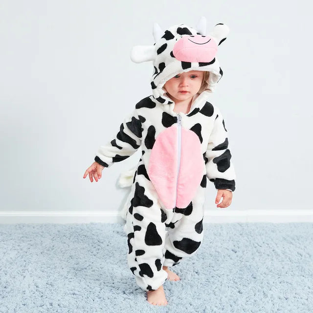 Cozy Fleece Jumpsuit for Infants