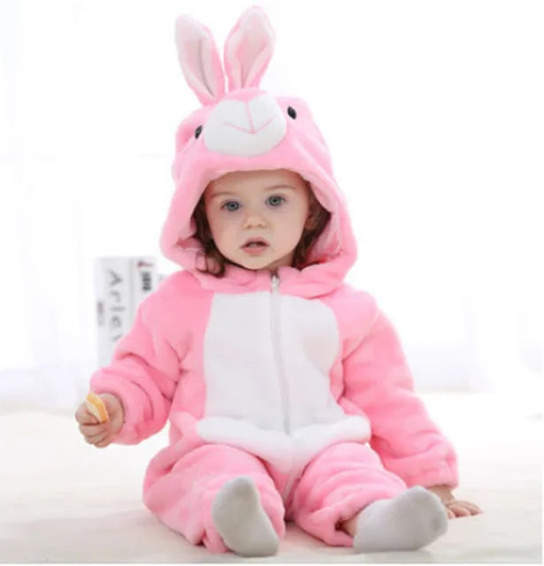 Cozy Fleece Jumpsuit for Infants