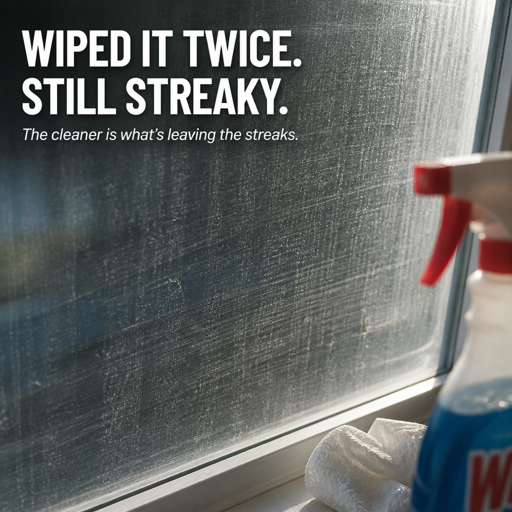 LumaClean™ — Wipe Glass, Mirrors & Car Windows Streak-Free Using Just Water