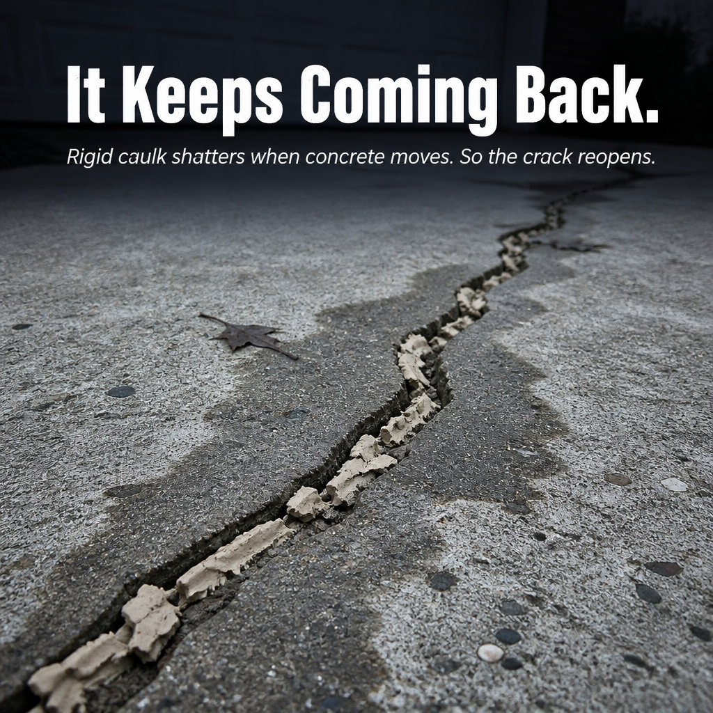 CrackVault — Fill, Seal & Waterproof Concrete Cracks In Under 10 Minutes
